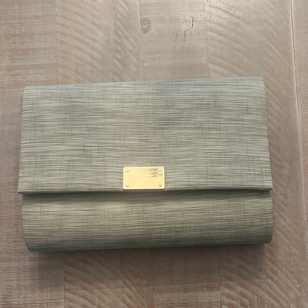 Boutique Sage Green Handbag with Gold Accent Chain-NEW!